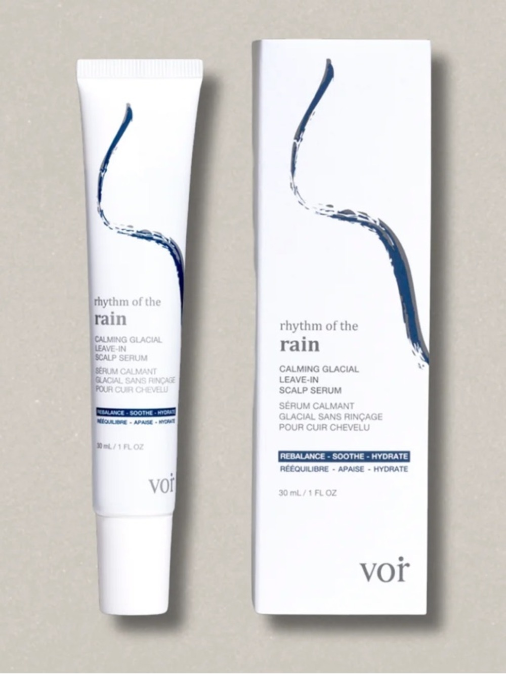 Rhythm of the Rain Calming Glacial Leave-In Scalp Serum 1oz BRAND NEW IN BOX